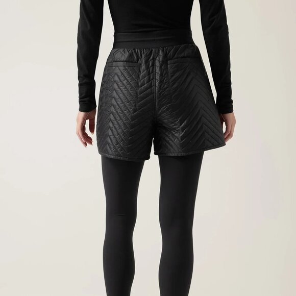 Athleta Apres Ski Short size 4 Black - Picture 2 of 4